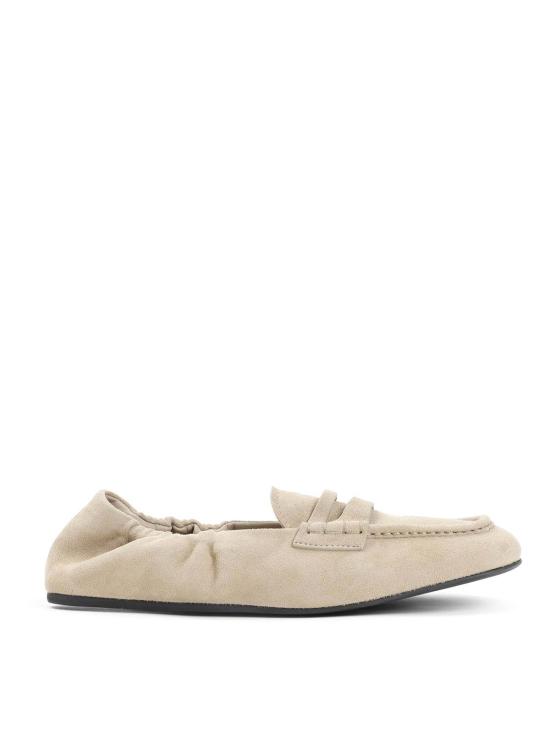 26FW 미우미우 루슈 나파 레더 로퍼 5D341EFD005008F0F24 DARK BEIGE