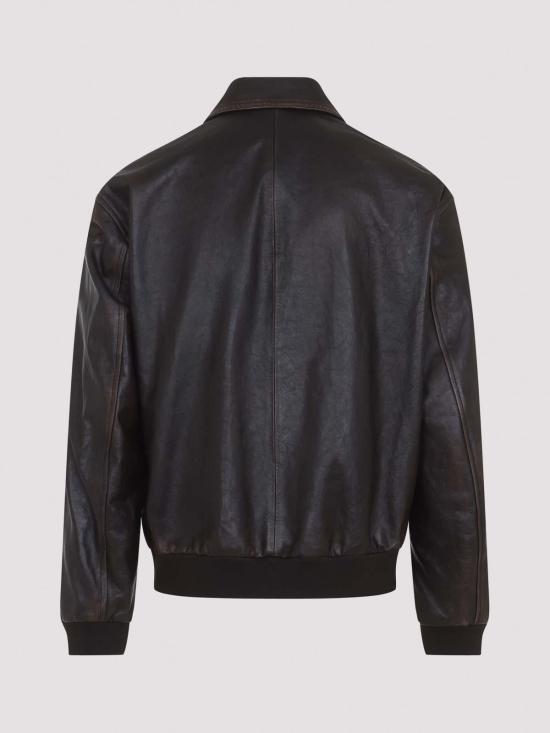 26FW 프라다 봄버 자켓 UPW622SOOO16ILF0003 Dark Brown - PRADA