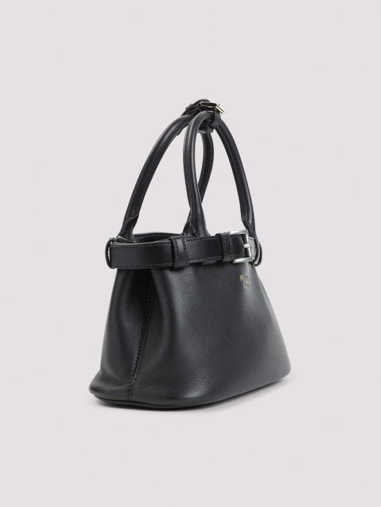 26FW 프라다 스몰 가죽 벨트 백 1BA502VOBO2CY9F0002 BLACK - PRADA