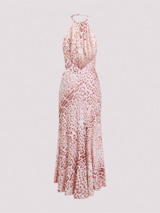 26FW 로베르토 카발리 미디 스커트 XQT141JRT2302500 NUDE NEUTRALS - ROBERTO CAVALLI