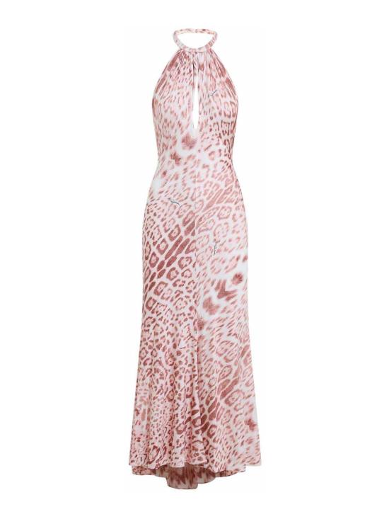 26FW 로베르토 카발리 미디 스커트 XQT141JRT2302500 NUDE NEUTRALS
