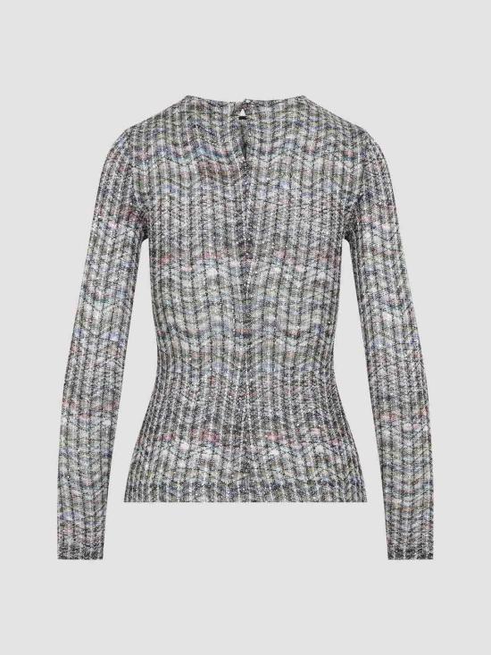 26FW 미소니 탑 DS26WN1DBC006DSMSPW Multicolour - MISSONI