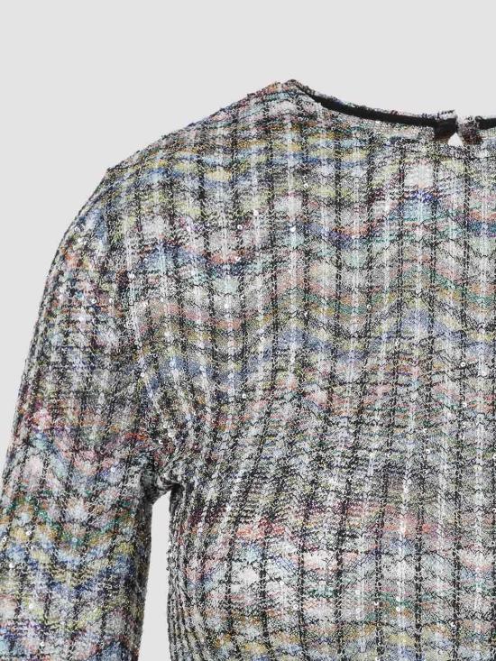 26FW 미소니 탑 DS26WN1DBC006DSMSPW Multicolour - MISSONI
