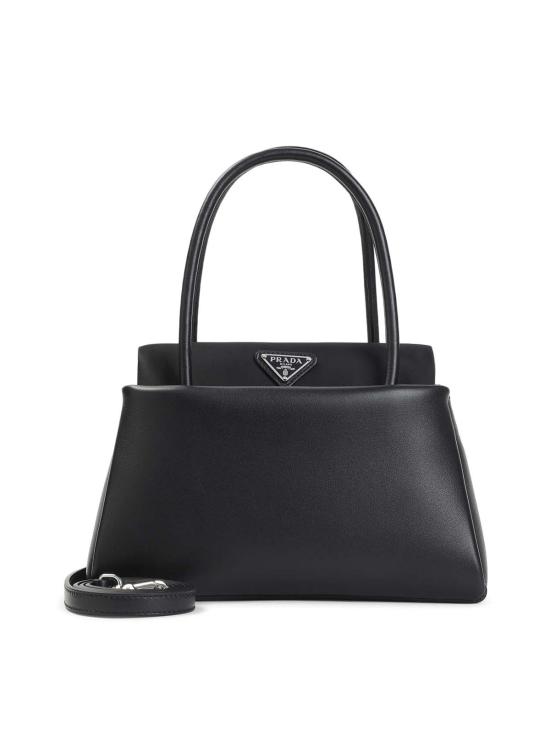 26FW 프라다 패시지 스몰 가죽 백 1BA501VOPO2G52F0002 BLACK