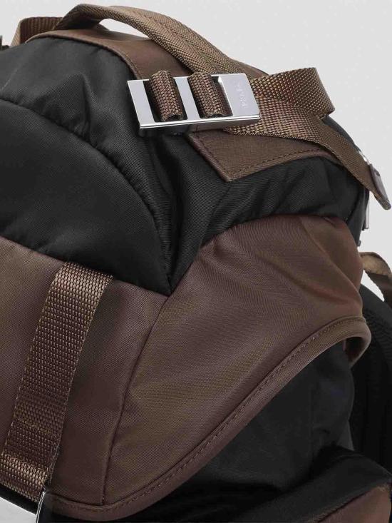 26FW 프라다 리나일론 테크니컬 백팩 2VZ121VDOM2DMGF03MQ DARK BROWN - PRADA