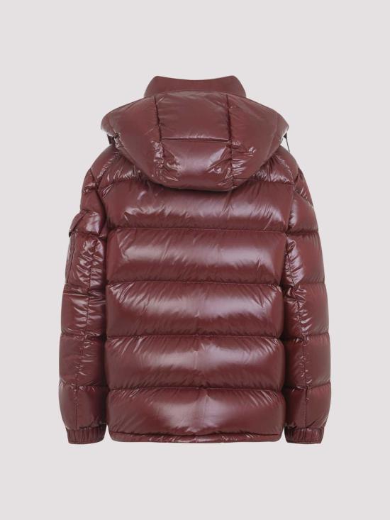 26FW 몽클레어 마레 후드 쇼트 다운 재킷 L20931A0014268950464 DARK RED - MONCLER