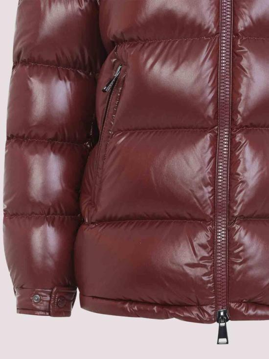 26FW 몽클레어 마레 후드 쇼트 다운 재킷 L20931A0014268950464 DARK RED - MONCLER