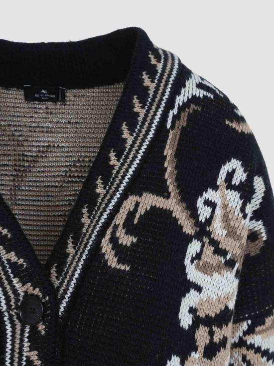 26FW 에트로 가디건 WRKE0159AQ12UN0000 BLACK - ETRO