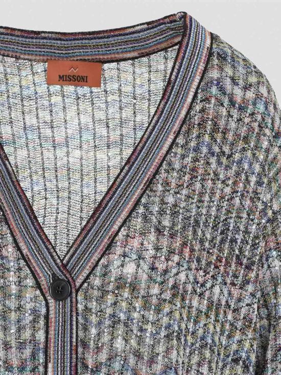 26FW 미소니 가디건 DS26WM0NBC006DSMSPW MULTICOLOUR - MISSONI