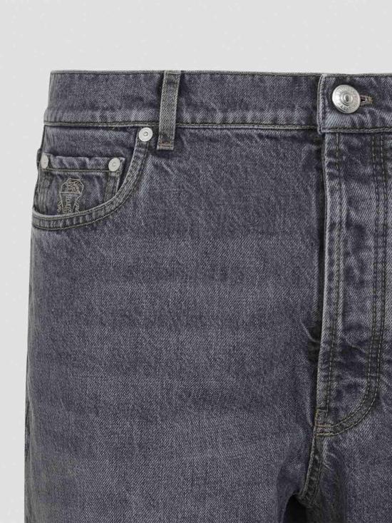 26FW 브루넬로 쿠치넬리 스트레이트 팬츠 M229PO2090C1473 GREY - BRUNELLO CUCINELLI