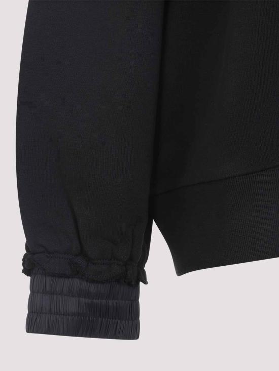 26FW 몽클레어 플리스 로고 스웨트셔츠 L20938G0001489AZY999 BLACK - MONCLER