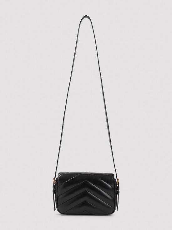 26FW 생로랑 카상드르 루루 토이 퀼팅 양가죽 숄더백 873156AAEAX1000 BLACK - SAINT LAURENT