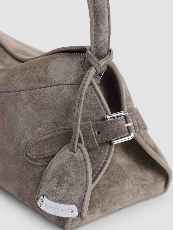 26FW 랄프 로렌 숄더백 435P18955001DARK TAUPE - RALPH LAUREN