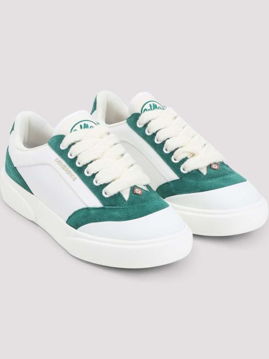 26FW 카사블랑카 스니커즈 APF26SNK02502 GREEN - CASABLANCA