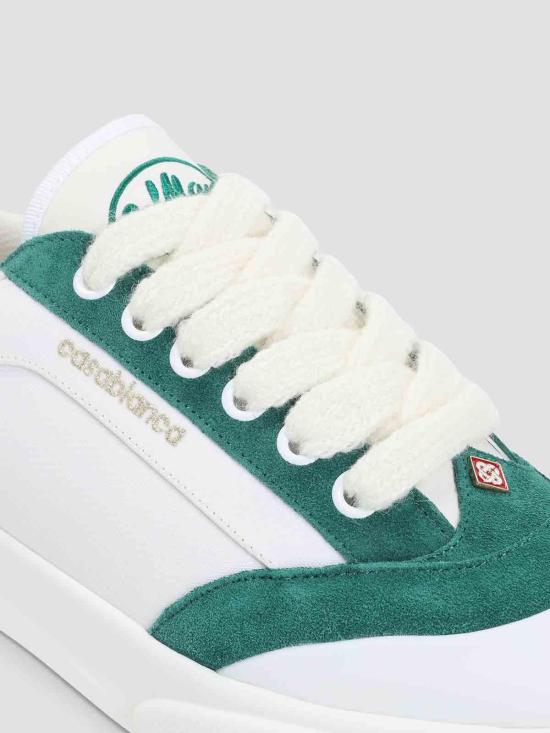26FW 카사블랑카 스니커즈 APF26SNK02502 GREEN - CASABLANCA