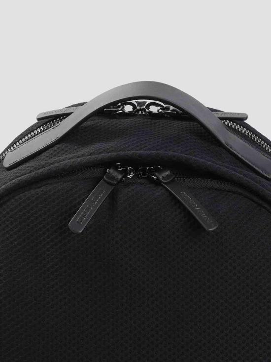 26FW 조르지오 아르마니 백팩 GM004351AF24478UC001 BLACK - GIORGIO ARMANI