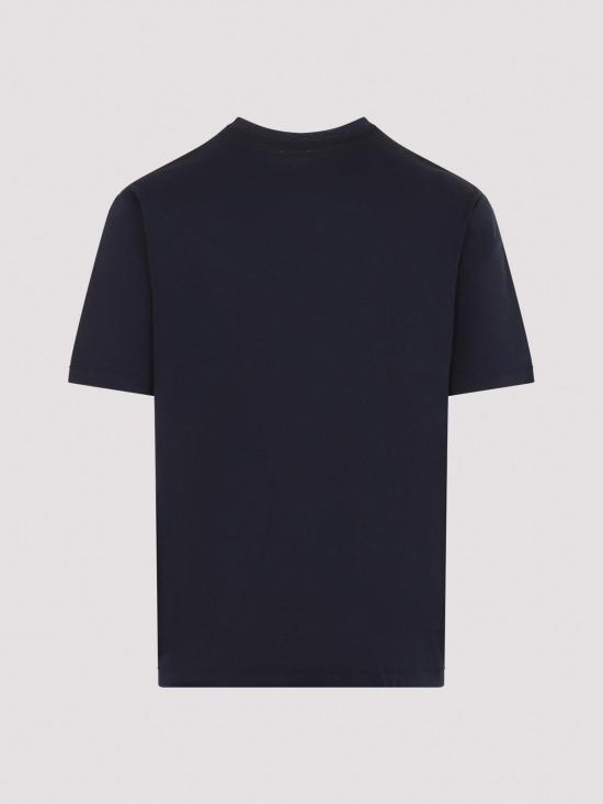 26FW 키톤 반팔 티셔츠 UMC023K06R491102DBLU BLUE - KITON