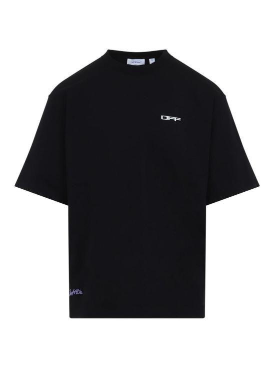 26FW 오프화이트 반팔 티셔츠 44MAA120F26J008001 WHITE