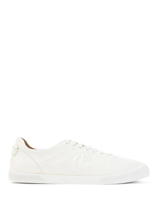 26FW 조르지오 아르마니 스니커즈 GM004698AF19222U0011 CREAM