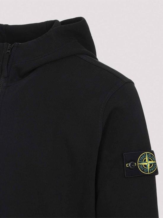 26FW 스톤 아일랜드 탑 L2S156100020S0472V0029 Black - STONE ISLAND