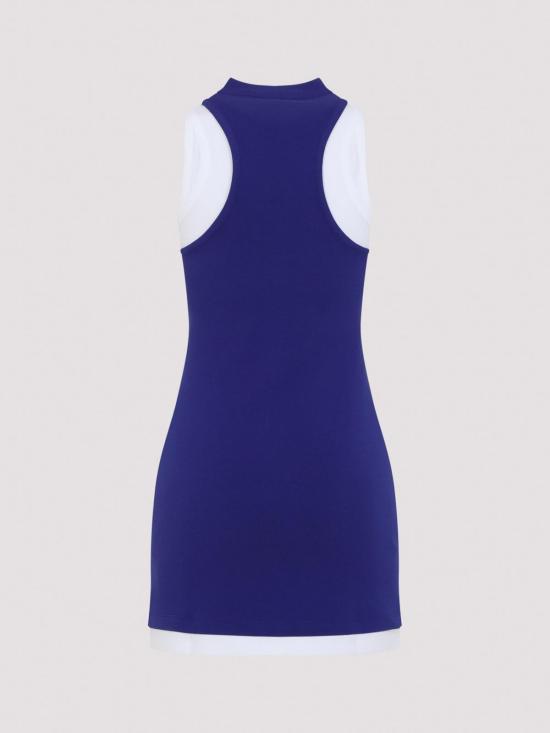 26FW 베르사체 미디 스커트 10265911A186392U9P0 BLUE - VERSACE