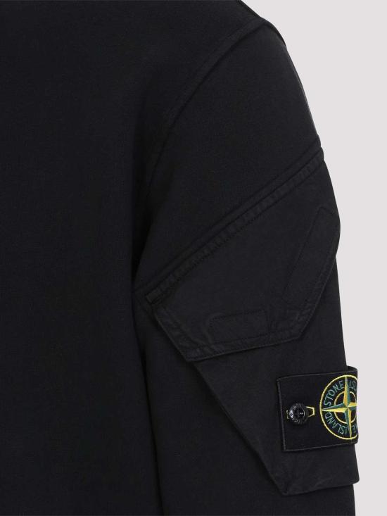 26FW 스톤 아일랜드 탑 L2S156100015S0A20V0029 Black - STONE ISLAND