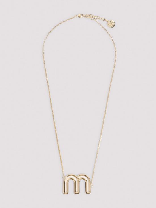 26FW 미우미우 목걸이/팬던트 5IC3542G9SF0056 GOLD - MIU MIU