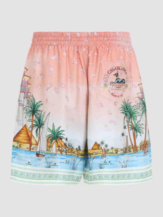 26FW 카사블랑카 의류 MPF26TR39905ETHEREAL Pink - CASABLANCA