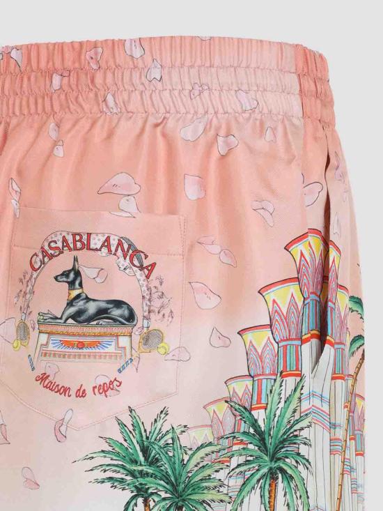 26FW 카사블랑카 의류 MPF26TR39905ETHEREAL Pink - CASABLANCA