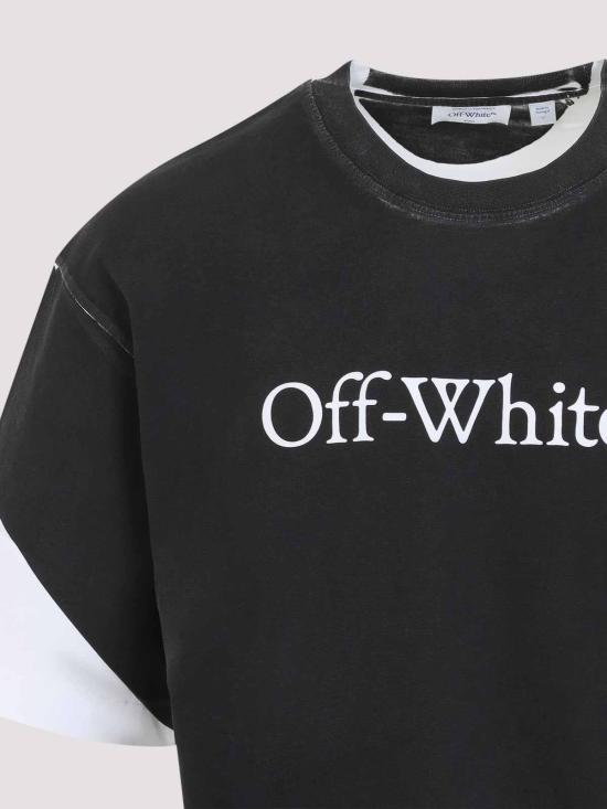 26FW 오프화이트 반팔 티셔츠 44MAA120F26J01D100 WHITE - OFF WHITE