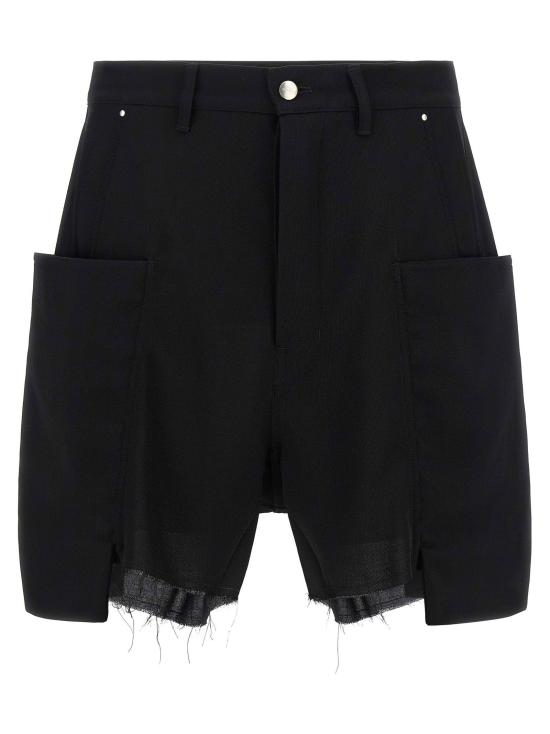  릭 오웬스 숏팬츠 LDRU02F4382WT09 BLACK
