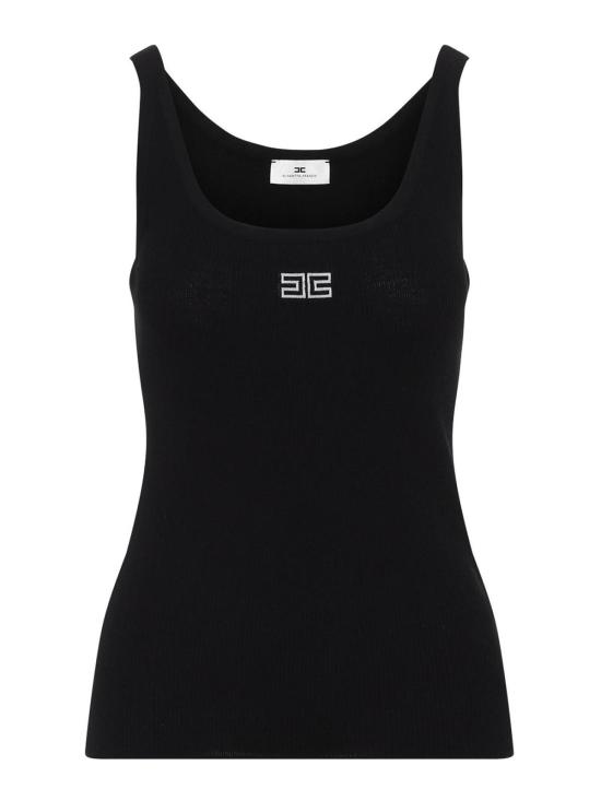 26FW 엘리자베타프랜치 민소매 티셔츠 TK03B66E2685 BLACK