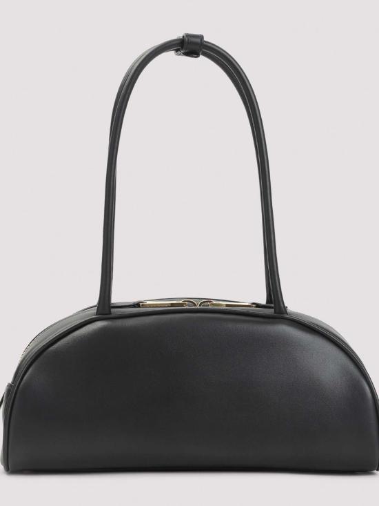 26FW 미우미우 보 레더 백 5BB193VOOO2CRWF0002 BLACK - MIU MIU