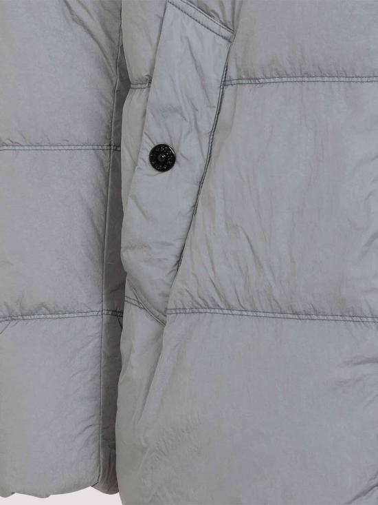 26FW 스톤 아일랜드 크링클 렙스 NY 패딩 재킷 L2S154100037S0A23V0060 GREY - STONE ISLAND