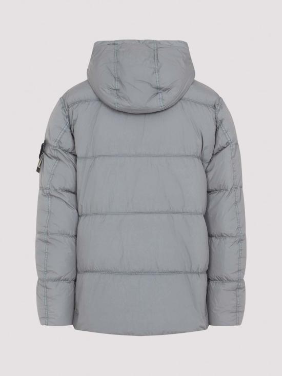 26FW 스톤 아일랜드 크링클 렙스 NY 패딩 재킷 L2S154100037S0A23V0060 GREY - STONE ISLAND