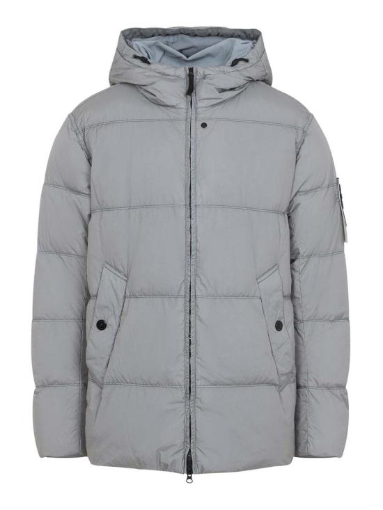 26FW 스톤 아일랜드 크링클 렙스 NY 패딩 재킷 L2S154100037S0A23V0060 GREY