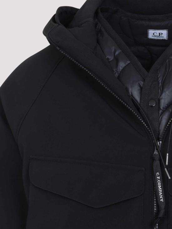 26FW 씨피 컴퍼니 패딩 21CMOW004A006097A999 BLACK - C.P. COMPANY