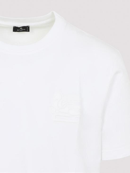 26FW 에트로 반팔 티셔츠 MRMA0002AR11DW0001 WHITE - ETRO