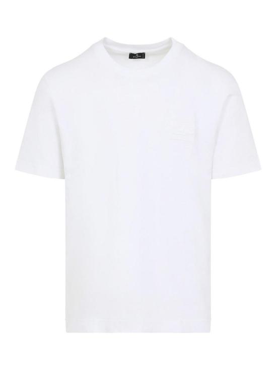 26FW 에트로 반팔 티셔츠 MRMA0002AR11DW0001 WHITE