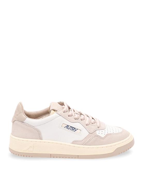 26FW 오트리 메달리스트 로우 레더 스니커즈 AULWBW05 LIGHT PINK