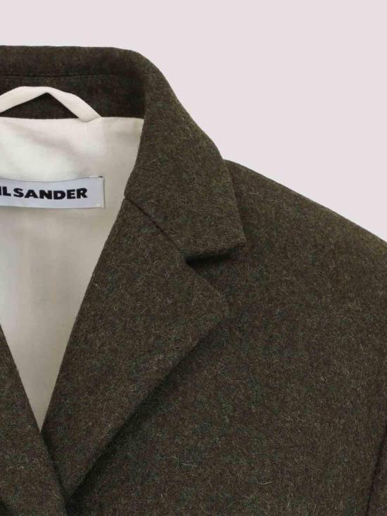 26FW 질샌더 미디 스커트 J02AA0209J40331312 GREEN - JIL SANDER