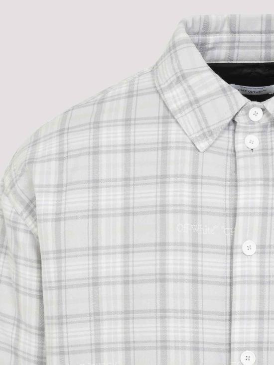 26FW 오프화이트 패딩 44MES01FF26F001050 GREY - OFF WHITE