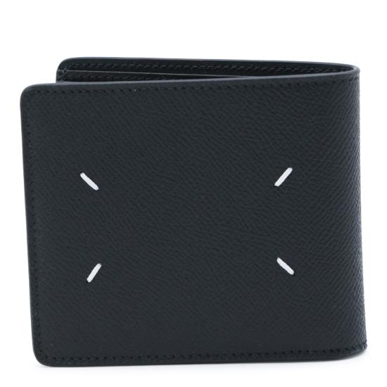 26FW 마르지엘라 4스티치 반지갑 SA1UI0016 P4745T8013 BLACK - MAISON MARGIELA