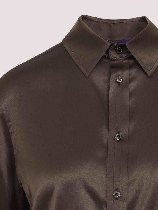 26FW 랄프 로렌 셔츠 290P24560500SYCAMORE BROWN - RALPH LAUREN
