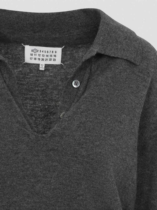 26FW 마르지엘라 폴로 티셔츠 S51GL0083M13302859 GREY - MAISON MARGIELA