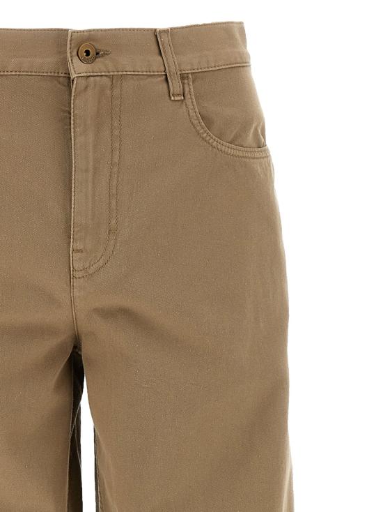  버버리 팬츠 LD8108341QUILL BEIGE - BURBERRY