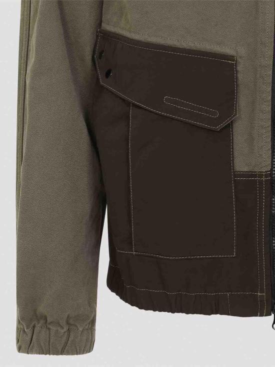 26FW 스톤 아일랜드 코튼 나일론 오버셔츠 자켓 L2S151200039S0482V005G GREEN - STONE ISLAND