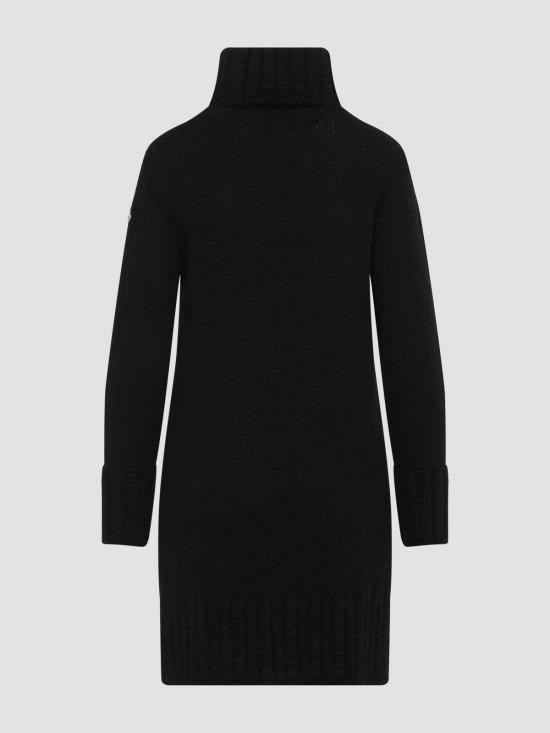 26FW 몽클레어 알파카 블렌드 터틀넥 니트 원피스 L20939L00004N0403999 BLACK - MONCLER