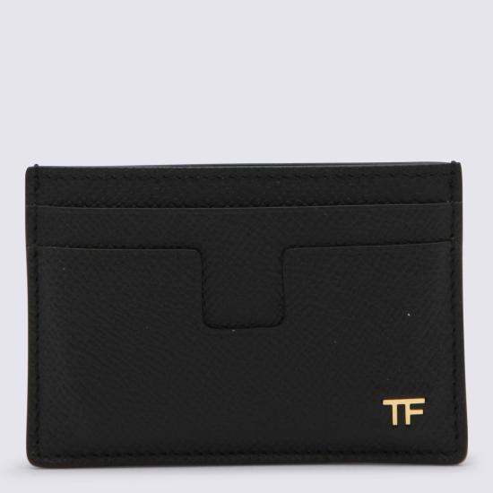 26FW 톰포드 스몰 그레인 레더 클래식 카드 홀더 YM232 LCL081GNAA BLACK - TOMFORD