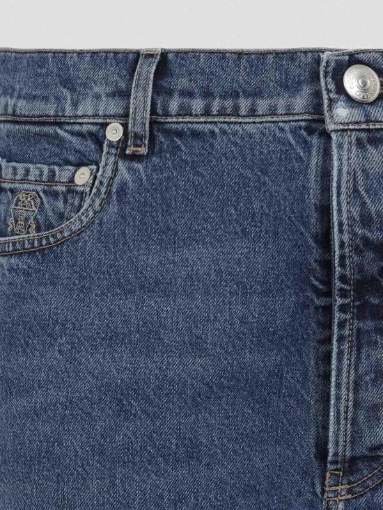 26FW 브루넬로 쿠치넬리 스트레이트 팬츠 M241PO2090C9013 DENIM - BRUNELLO CUCINELLI